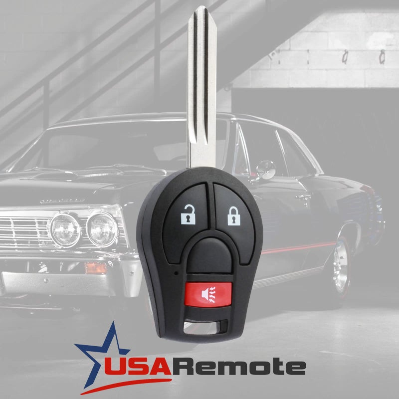 USARemote Key Fob Keyless Entry Remote fits Nissan Rogue Cube Juke Versa NV 2008 2009 2010 2011 2012 2013 2014 (CWTWB1U751) - Image 2